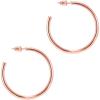 PAVOI 14K Gold Plated Hoop Earrings for Women – 2mm Thick Infinity Hoops – Lightweight Loop Earrings Set(45.0 Millimeters)