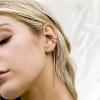PAVOI Rhodium Flash Plated Halo Stud Earrings for Women – Elegant Cubic Zirconia Earrings – 925 Sterling Silver Posts Hypoallergenic Studs
