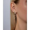 PAVOI Waterproof Dangle Earrings for Women – 14K Gold Plated Long Drop Earrings with Cubic Zirconia – Stainless Steel Elegant Linear Dangling Jewelry Gifts(Yellow Gold)