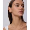 PAVOI Waterproof Hoop Earrings Set for Women – Stainless Steel Multi-Pack with Cubic Zirconia – Small & Chunky Huggie, Thin Hoops, Oval Styles – Trendy Fashion Piercing Jewelry(Yellow Gold)