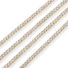 PAVOI 14K Yellow Gold Plated 3mm Simulated Diamond Tennis Necklace – Chunky Long Necklace for Women – Size 15″