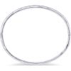 PAVOI Waterproof Bangle Bracelets for Women – 14K Gold Plated Dainty Quilted Hinged Bangle Stack – Stainless Steel Gold Bracelet Trendy Fashion Jewelry(White Gold)
